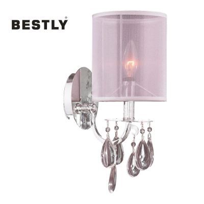 Nútíma kristal vegg lampi fyrir heimili